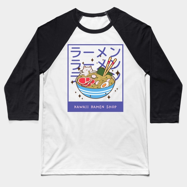 Warning May Spontaneously Start Talking About Ramen Baseball T-Shirt by LyricsFan